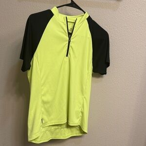 Bontrager Neon Yellow and Black Cycling Jersey